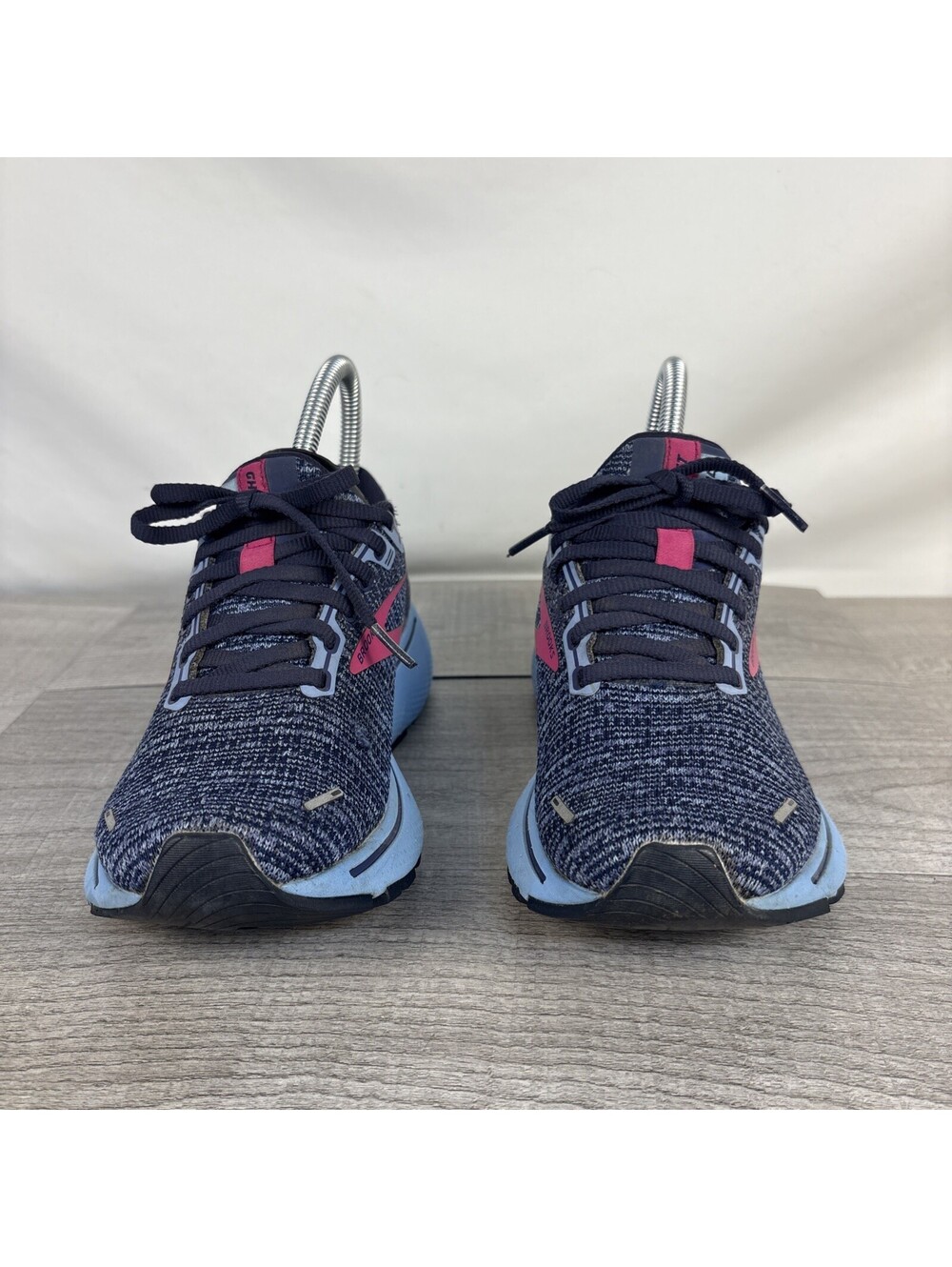 Brooks Ghost 14 Navy Blue Pink Light Blue Women's Size 6.5 - Picture 2 of 13